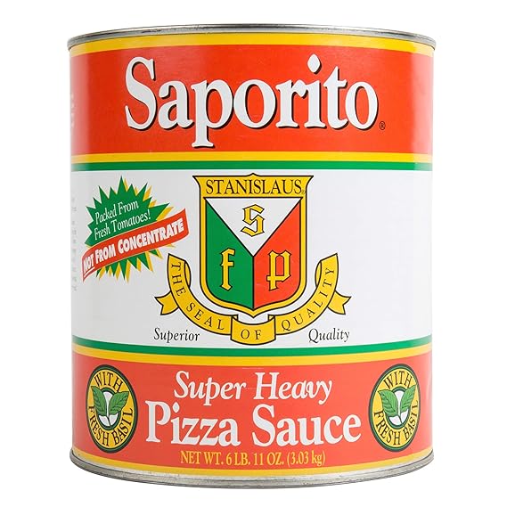 Saporito Pizza Sauce #10, Pack of 6