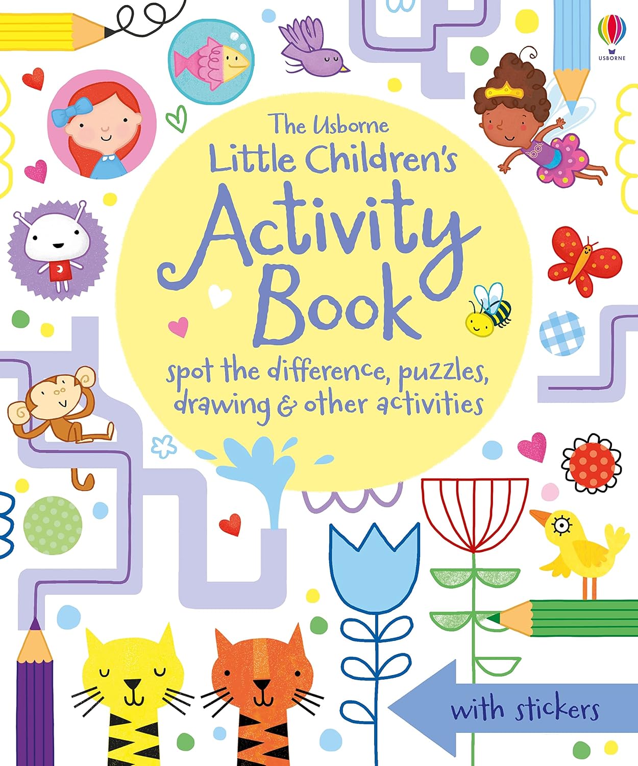 Little Childrens Activity Bk Spot Kağıt Kapak – Etiket Kitabı, 1 Nisan 2015