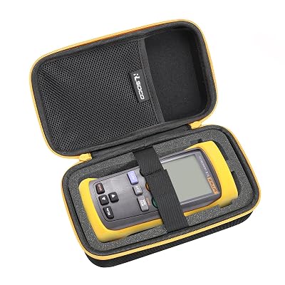 RLSOCO Hard Case for Fluke 51-252-253-254-2 Input Digital Thermometer - Works with Fluke 51II52II53II54II Thermometer | Compact Design with YKK Zipper & Scratch Protection Case Only