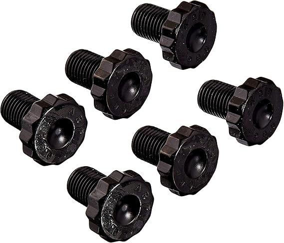 ARP 200-2902 Flexplate Bolt Kit, Pro Series, 7/16-20 in Thread, 0.680 in Long, 12 Point Head, Chromoly, Black Oxide, Set of 6