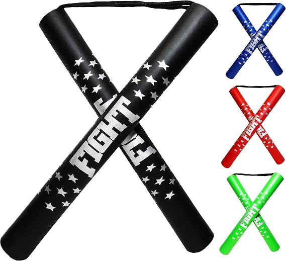 Safe Foam Rubber Stick for Training with Cord for Kids & Beginners