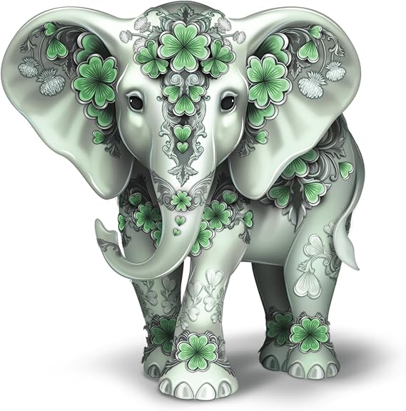The Bradford Exchange Blake Jensen Blessings of Good Fortune Elephant Figurine