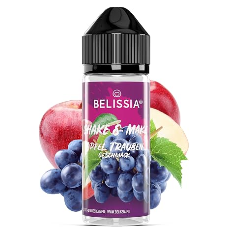Belissia Shake and Make Apple Grape Flavour 10 ml Aroma + Shake Bottle