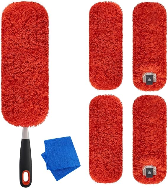 4 Pack Reusable Duster Refill Fit for OXO & MR.SIGA Duster