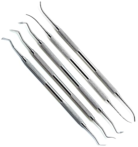 Dental Pk Thomas Wax Carvers P.K 1, 2, 3, 4, 5 Restorative Double Ended Waxing Modelling Instruments 5 Pieces Set