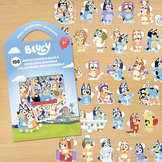 Bluey Decal Variety Pack (100-Pack) Decal Variety Pack
