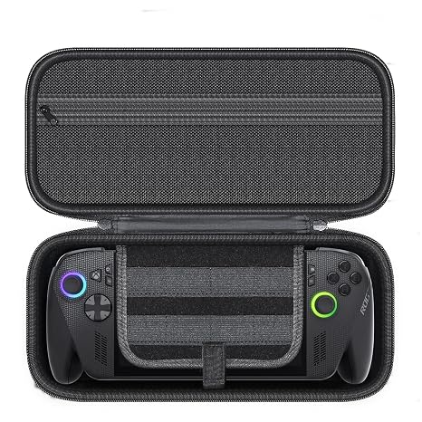 Wanaiha Protective Case for ROG Xbox Ally X, ROG Xbox Ally Gaming Handheld Console (Black)