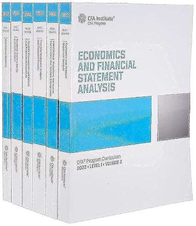 2022 CFA Program Curriculum Level I Box Set