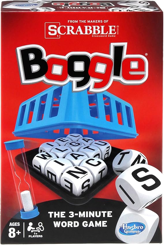 Hasbro Gaming Scrabble Boggle Game