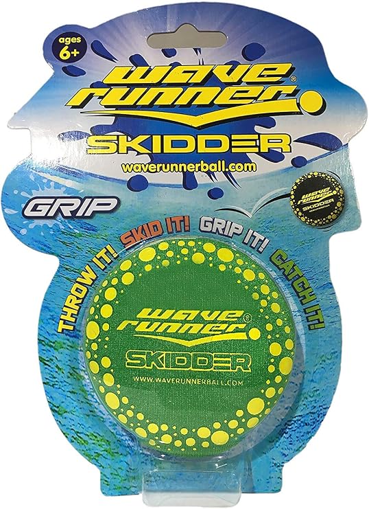 Wave Runner Water Bouncing Frisbee- Disc That Bounces, Skids, and Skips On Water | The Perfect Beach and Pool Toy (Color May Vary)