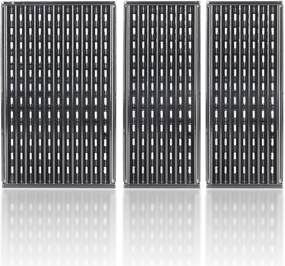 17" Emitter Plate for Charbroil Performance 4-Burner 463365021 463365724 463365522 463352521 Gas Grills, Porcelain Steel Grill Grates Replacement Parts for Char-broil G426-0004-W1 G426-0005-W1