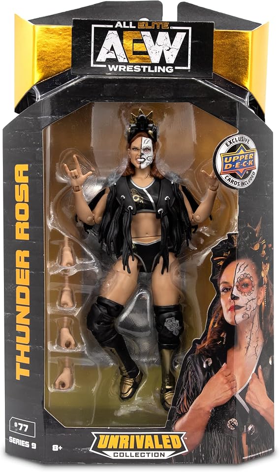 AEW Unmatched Unrivaled Luminaries Collection Wrestling Action Figure (Choose Wrestler) (Thunder Rosa)
