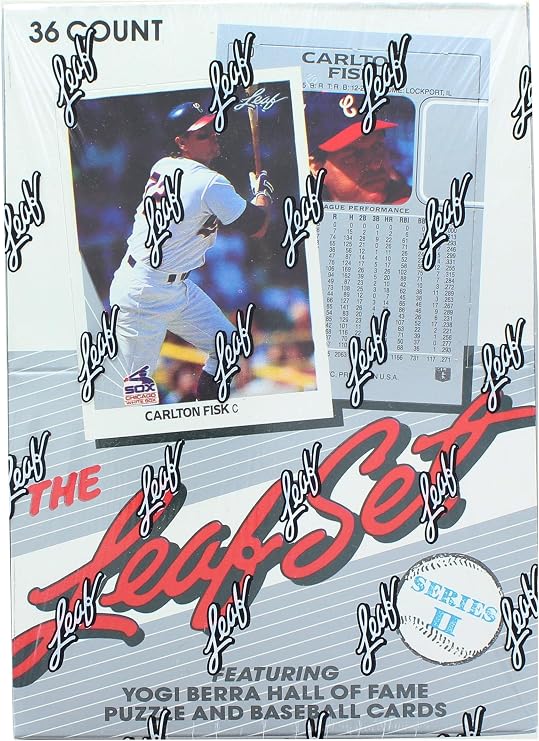MLB 1990 The Leaf Set Series 2 Sealed Baseball Box | 36 Packs