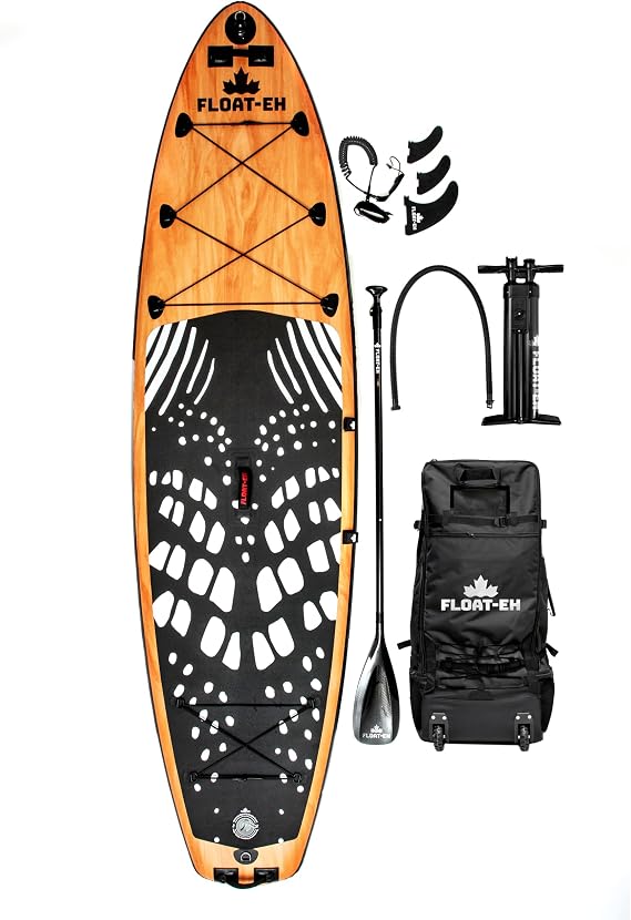 The Loon - Float-Eh Premium All-Around Inflatable 10'6" Stand Up Paddle Board