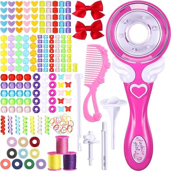 Hair Braider and Twister Kit - Automatic Electric Styling Tool for DIY Hairstyles, Hair Braiding Machine for Teen Girls
