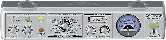 Behringer MIC800 Microphone Modeling Preamp