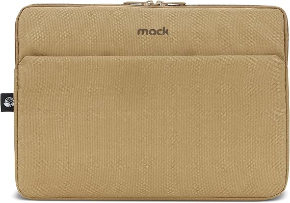 MACK MCE-1503 14.1" Nova Eco Eco Eco Eco 13-14 inch Case for New MacBook Pro, Laptop case with Accessory Partition, YKK Zipper Notebook & Tablet case, Camel