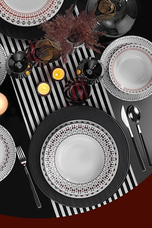 Kütahya Porcelain Leonberg 24 Piece Dinner Set for 6 Persons 11307