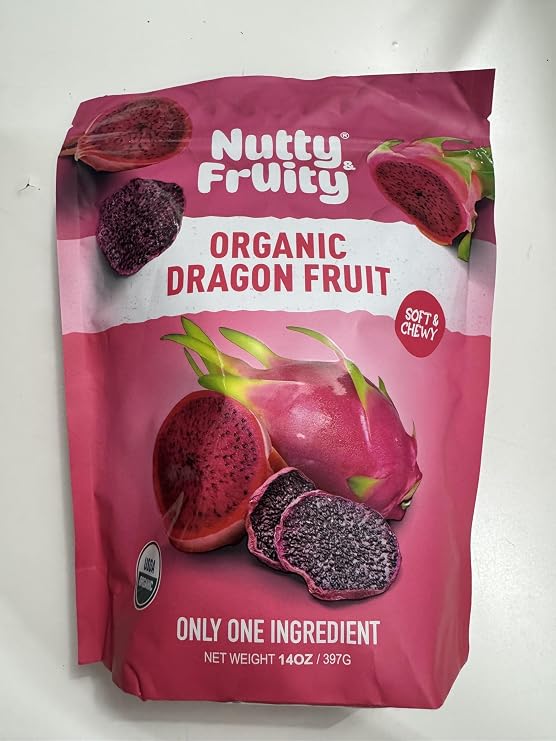 Nutty Fruity Organic Dragon Fruit 14oz