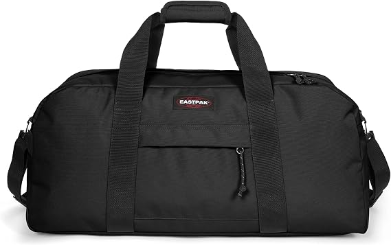 EASTPAK Station + Duffle Bag - Vegan Travel Luggage - Black, Medium