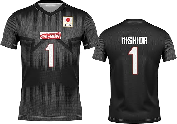 Nishida Jersey Japan Japaneese Volleyball Custom Any Name Number
