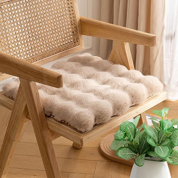 Chair Pads for Dining Chairs 18" W x 18" D, Patio Cushions for Outdoor Furniture, Seat Pads for Dining Room Chairs, Cushion Pads for Couches, for Indoor, Outdoor Dining Chair, Office Chair