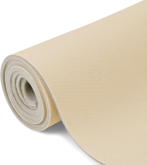 otoez Auto Headliner Fabric 60" L 36" W with Foam Backing Interior Roof Replacement Material for Car Truck/SUV/RV/Home Repair DIY Headliner Material (Beige)