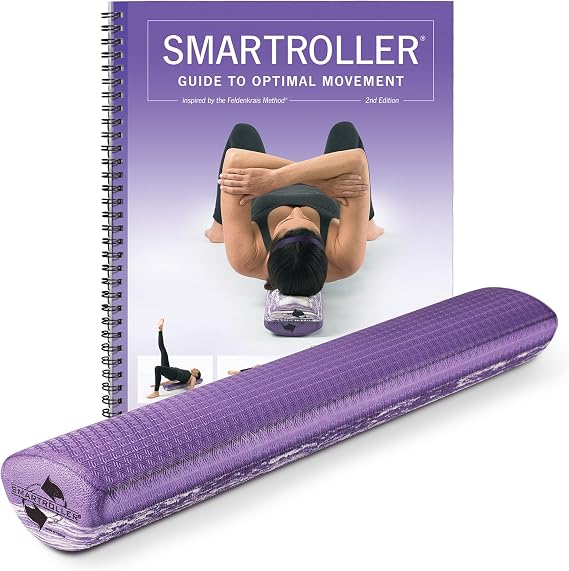 OPTP SMARTROLLER Package Includes one 36" Foam Roller & Exercise Guide | Guide to Optimal Movement exercise book by Stacy Barrows & SMARTROLLER foam roller for back & body, 36" x 6" x 4" oblong