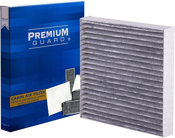 PG PC9525 Activated Charcoal Cabin Air Filter | Fits 2013-2019 Jaguar XJ 3.0L; 2010-2019 XJ 5.0L; 2010-2015 XF, XFR 5.0L; 2012-2015 XF 3.0L