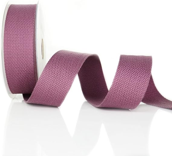 Trimz Cotton Webbing – Mauve – 30mm x 5m
