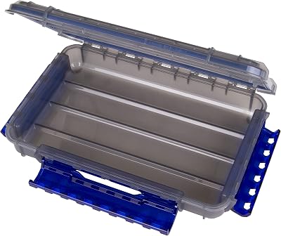 Flambeau Outdoors Zerust MAX Waterproof Tuff Tainer Fishing Tackle Tray Boxes - Fully-Infused Anti-Corrosion Protection - SizeCompartment Variations