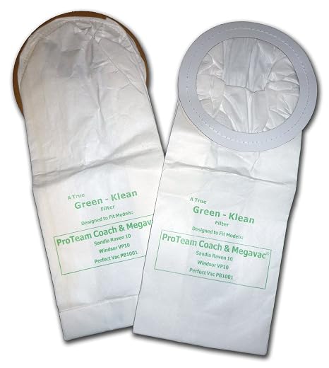 GK-S-Coach Replacement Vacuum Bags (Pack of 100)