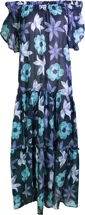 Off Shoulder Long Dress