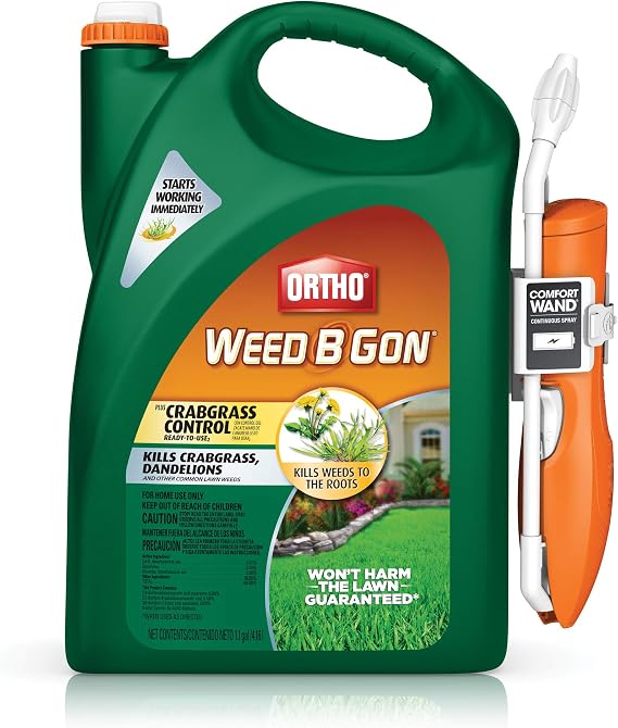Ortho Weed B Gon Plus Crabgrass Control Ready-To-Use Comfort Wand, 1 gallon