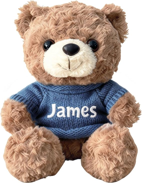 Personalized Teddy Bear, Plush Doll Gifts, Unique Personalized Gifts for Valentine's Day, Birthday, Christmas, Custom Stuffed Animals