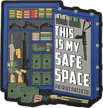 Patriot Patch Co - Safe Space - Blue Patch