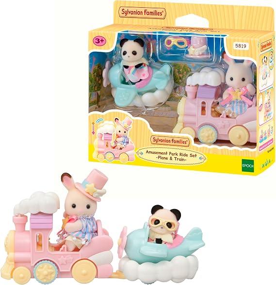 EPOCH Lunapark Oyun Seti Uçak ve Tren Oyuncak