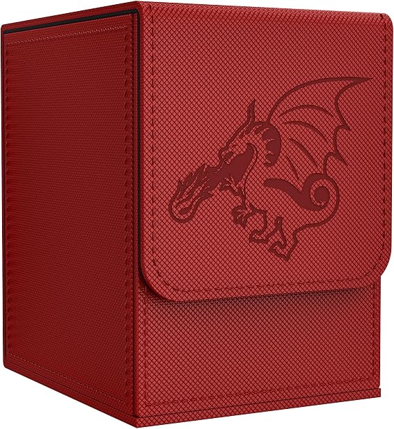 MTG Commander Deck Box Holds 100+ Double-Sleeved Cards