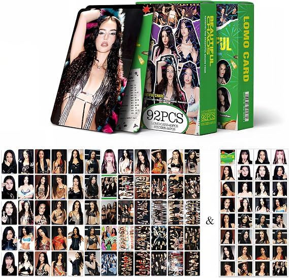 KATSEYE Photocards Set, 92 Pcs Premium High-Resolution Lomo Cards, Sensational Global Girl Group Merchandise, Ideal Fan Collectibles & Room Decor (5.5 x 8.5 cm)