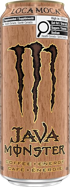 Monster Java Loca Moca Cans 444 ml Pack of 12