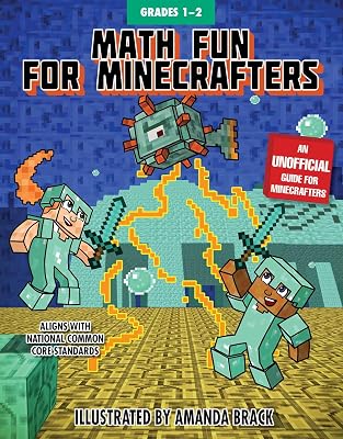 Math Fun for Minecrafters: Grades 12 Paperback October 16, 2018