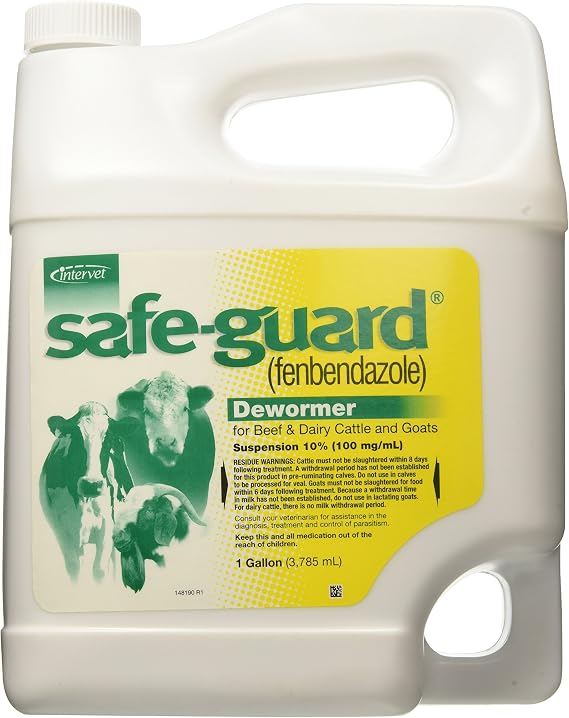 Merck Safeguard Suspension Pet Wormers, 1-Gallon