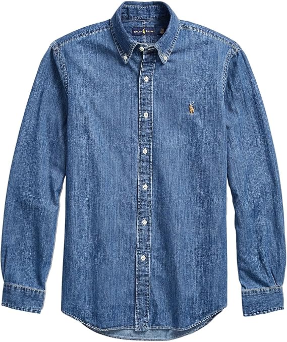 Polo Ralph Lauren Men's Classic Oxford Long Sleeve Sport Shirt