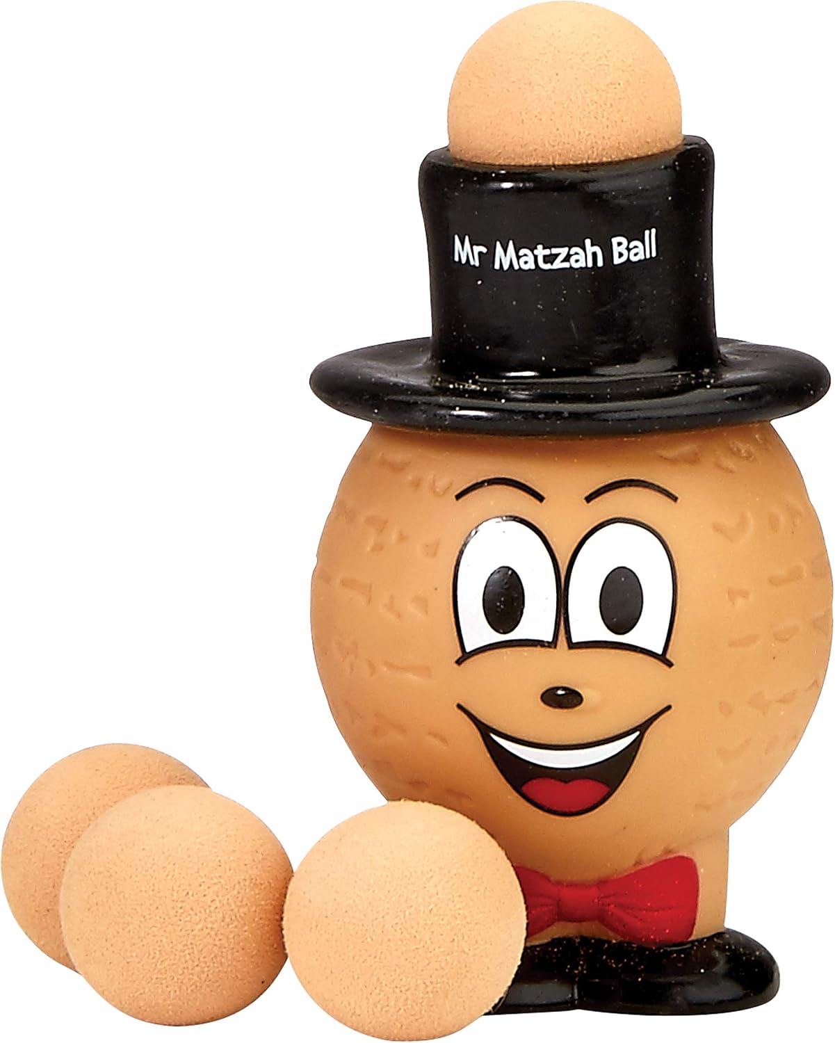 Rite Lite Popping Mr. Matzah Ball Toy – Fun & Educational, Perfect for Passover, Jewish Holidays, and Pesach, With 4 Foam Balls, Great Gift Reminding of Grandma’s Matzo Soup