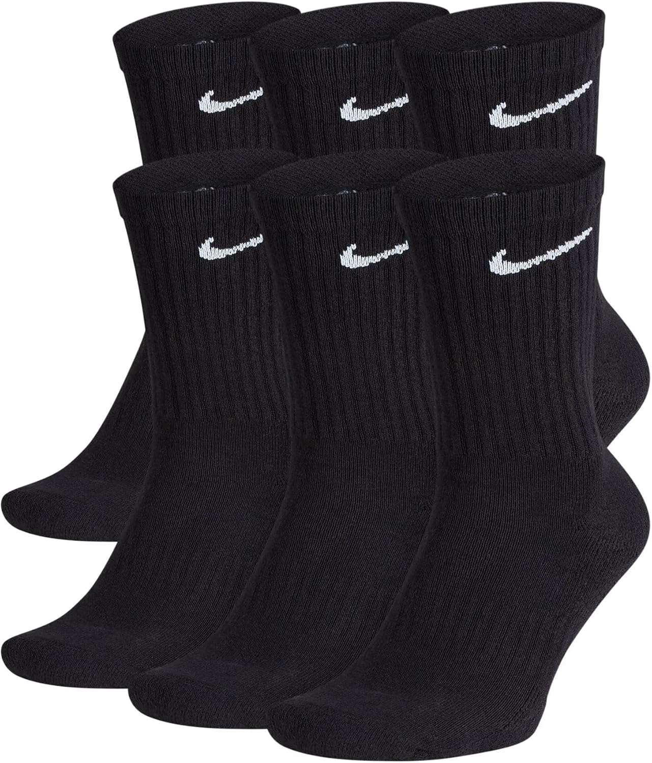 NIKE Unisex Performance Cushion Crew Socks With Band (6 Pairs) performance cushion crew socks 6 pairs - band (pack of 36)