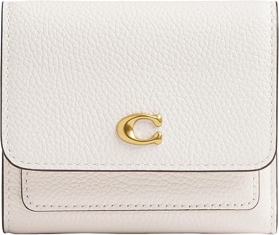 Coach Women's Essential Flap Wallet, B4/Chalk, B4/Chalk