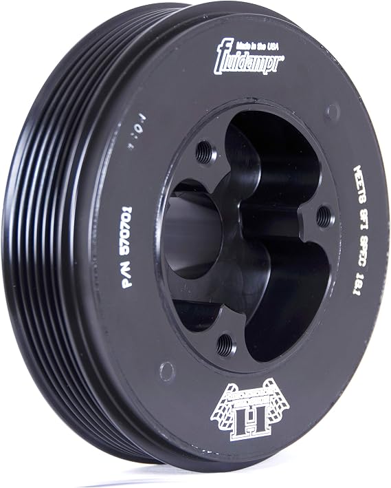 Fluidampr 570701 Balanced Damper (08-15 Mitsubishi EVO X Steel Internally), 1 Pack