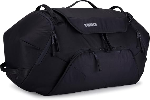 Thule RoundTrip 80L Duffel - Storage compartments to Organize and Protect Gear - Boot Bag for ski and Snowboard Travel - Soft Pocket for Goggles and Helmet - Dry Bag Included