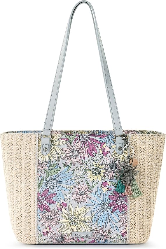 Sakroots Women's Meadow Medium Straw Tote