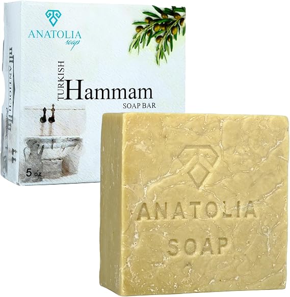 Anatolia Soap 1978 Mesopatamia Collection, Pure Olive Oil 100%, Natural Soap Obtained from Table Olive Oil Moisturizes the Body, Gains Brightness and Protects Your Body. 130 gr.